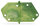 Abschlussplatte 826-158/000-016 anrastbar 1,5 mm grün-gelb