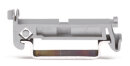 Montageadapter 831-137 TS 35 Tragschiene 3-teilig lichtgrau