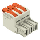 1-Leiter-Federleiste 832-1103 Push-in CAGE CLAMP 3-polig...