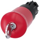 NOT-HALT-Pilzdrucktaster 3SU1000-1HR20-0AA0 40 mm rot...