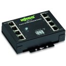 Industrial-ECO-Switch; 8 Ports 100Base-TX; schwarz