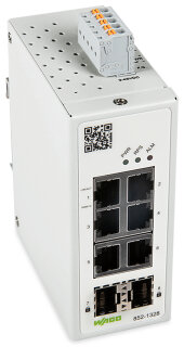 Industrial-Managed-Switch 852-1328 6-Port 1000BASE-T 2-Slot SFP