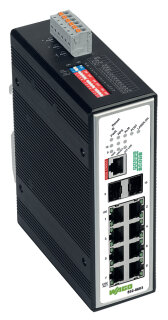 Industrial-Managed-Switch WAGO 852-603 8x 100Base-TX 2x SFP PROFINET