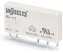 Elementarrelais 857-153 DC 24 V 1 Wechsler 6 A