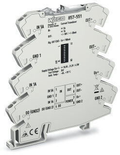 Strommessumformer 857-551 AC/DC 5 A Analog- und Digitalausgang