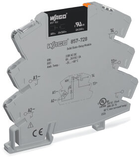 Solid-State-Relaismodul 857-728 AC/DC 230 V 3 A 2-Leiter