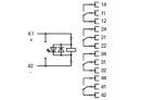 Relaismodul 858-390 DC 24 V 4 Wechsler Push-in CAGE CLAMP