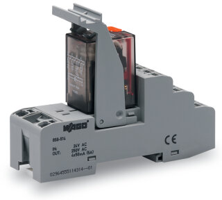 Relaismodul 858-517 AC 115 V 4 Wechsler 5 A Goldkontakte