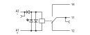 Relaismodul 859-304 DC 24 V 1 Wechsler 5 A grau