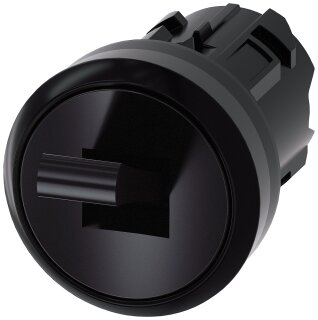 Kippschalter 3SU1000-3EC10-0AA0 22 mm rund schwarz 2-stellig