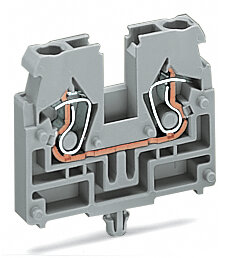 2-Leiter-Durchgangsklemme WAGO 869-311 CAGE CLAMP 24 A grau