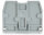 Abschlussplatte 869-375 für Rastfuß-Klemmen 2,5 mm grau