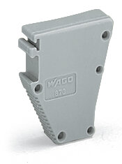 Blindmodul 870-427 anreihbar grau 5 mm