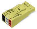 Leuchtensteckverbinder 873-903 3-polig PUSH WIRE gelb 4...