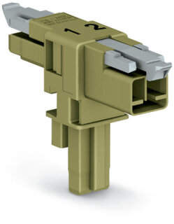 T-Verteiler WINSTA MINI 890-1602 2-polig Kodierung B hellgrün