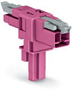 T-Verteiler WINSTA MINI 890-1603 2-polig Kodierung B pink