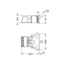 WAGO - 890-754/060-000 - Snap-In-Stecker