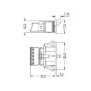 WAGO - 890-755/060-000 - Snap-In-Stecker