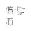 WAGO - 890-813/011-000 - Stecker für Leiterplatten