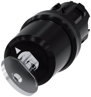 Schlüsselschalter 3SU1000-5BF01-0AA0 22 mm rund O-I verrastend