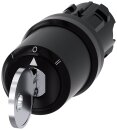 Schlüsselschalter 3SU1000-5RL11-0AA0 22 mm rund...