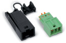WINSTA KNX Stecker 893-1012 2-polig grün IP20...