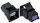 WINSTA KNX Snap-In-Buchse 893-2022 2-polig lichtgrau