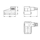 Abgriffmodul WINSTA IDC 893-269 2-polig Flachleitung...