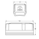 Abgriffmodul WINSTA IDC 895-1052 5-polig Flachleitung 10...