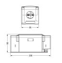 Einspeisemodul WINSTA IDC 895-1651 5-polig 5x16mm²...