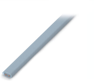 Flachleitung WINSTA IDC 2-polig 1,5 mm² lichtgrau Eca