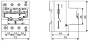 TYTAN T4P Lasttrennschalter 3P+N 63 A Sicherung...