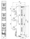 CORON R D0 Reiter-Lasttrennschalter 3-polig 63 A 400 V