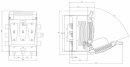 NH-Reiter-Sicherungslasttrennschalter 208212 400A 3-polig...