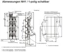 NH-Sicherungslastschaltleiste MULTIVERT 148150 250A 690V...