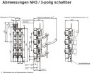 NH 3 MSL-Sicherungslastschaltleiste 630 A 690 V Multivert...