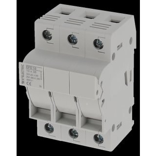 K-Electric - 281052 - Zylindersicherungshalter für 10x38 2-pol