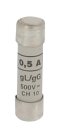 Zylindersicherung 10x38 0,5 A gL/gG 500 V