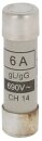 Zylindersicherung 14x51 6A gL/gG 690V zylindrisch