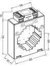 Aufsteckstromwandler 195133-800/5A Verrechnungswandler...