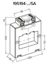 K-Electric - 195194-400/5A - Stromwandler 13A1056.3 400/5A