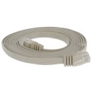 K-Electric - 220102-F - RJ45 Verbindungskabel 2m flach