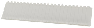 Blindabdeckung Verteilergehäuse 12 Platzeinheiten 220 mm weiß
