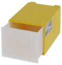 TYTAN II Servicebox Hutschiene 54 mm 3 TE gelb leer
