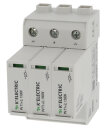 PV-Kombiableiter Typ 1+2 1500 V 20 kA 3+0 Statusanzeige