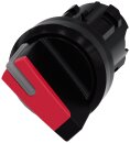 Knebelschalter 3SU1002-2BC20-0AA0 rot 2-stellig tastend...