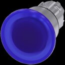 LEUCHTPILZDRUCKTASTER, 40MM, BLAU