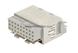Han Shielded Modul basic plus Buchse 27-polig 4 A Crimpanschluss