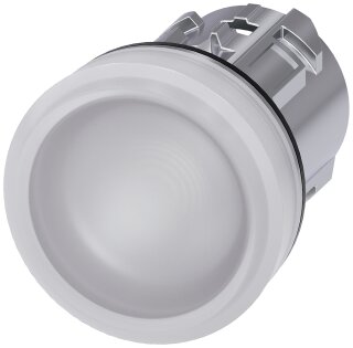 Leuchtmelder 3SU1051-6AA60-0AA0 22 mm weiß rund Metall