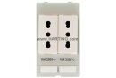 Steckdosenmodul 2-fach Italien CEI 16 A 250 V...